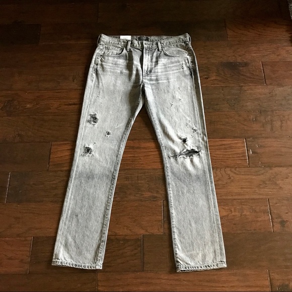 AGOLDE Denise Slim Distressed Boyfriend Size 28 - Picture 6 of 9